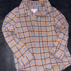 Button down long sleeve shirt boys